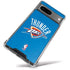 NBA OKC Thunder Distressed Google Pixel 8 Clear Case
